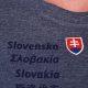 Tričko preklady Slovensko modrý melír pánske