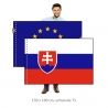 Sada SR+EU vlajka 150x100 cm