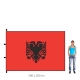 Albánsko vlajka 