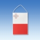 Malta stolová zástavka