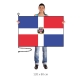 Dominikánska republika vlajka