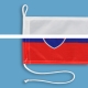 Kazachstan vlajka 