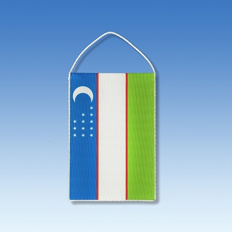 Uzbekistan stolová zástavka