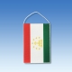 Tadžikistan stolová zástavka