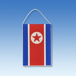 Severná Kórea stolová zástavka
