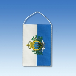San Maríno stolová zástavka