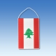 Libanon stolová zástavka