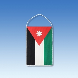 Jordánsko stolová zástavka
