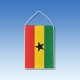 Ghana stolová zástavka