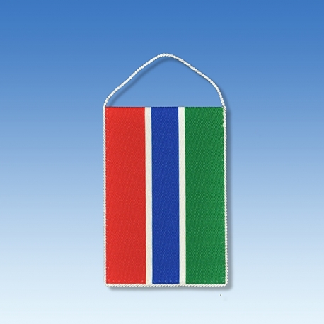 Gambia stolová zástavka